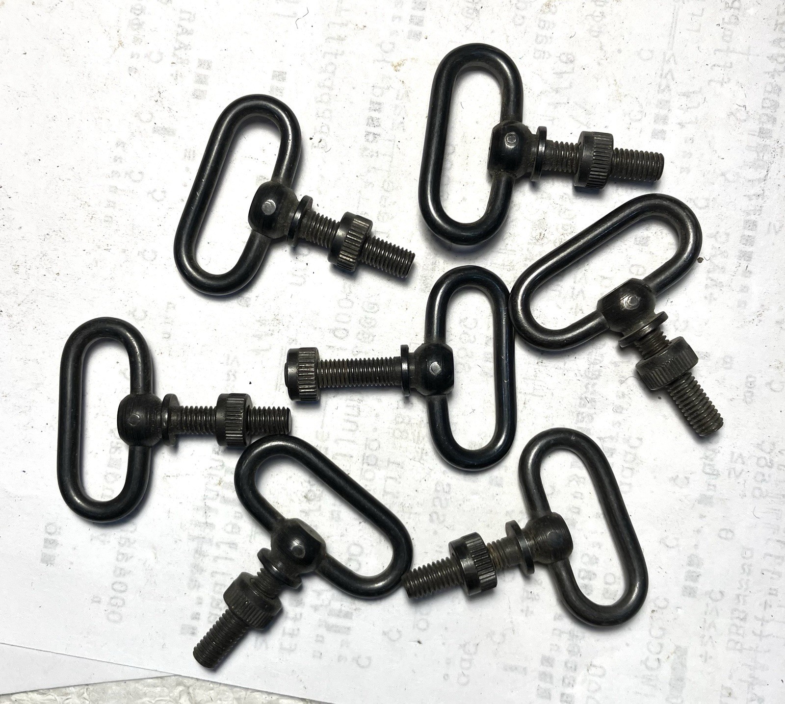 I BELIEVE THESE ARE FOR WINCHESTER MODEL 70 FOREARM SWIVELS 1 " N.O.S. SALE 1