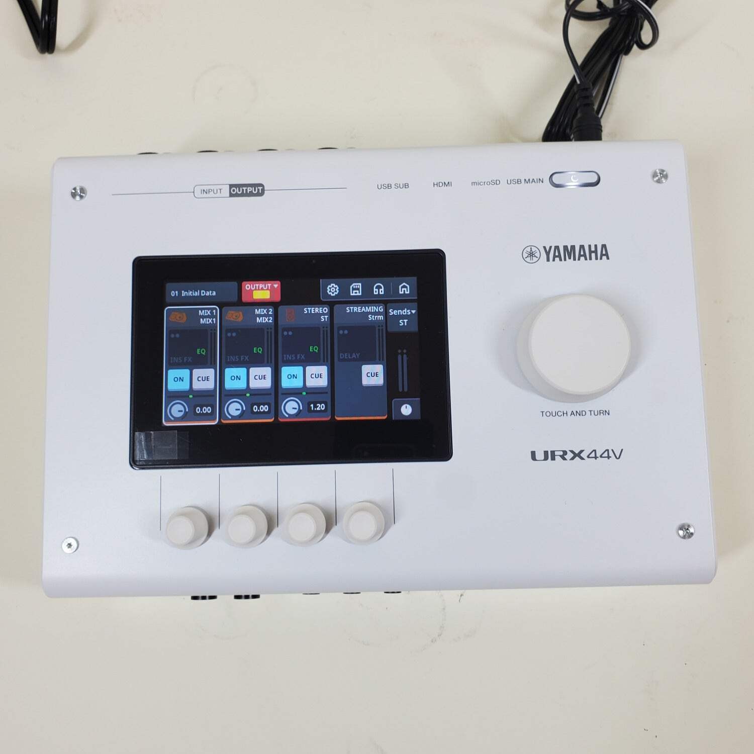 Yamaha URX44V Audio and Video Interface