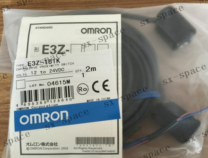 New In Box Omron E3Z-T81K E3ZT81K 2M Photoelectric Sensor