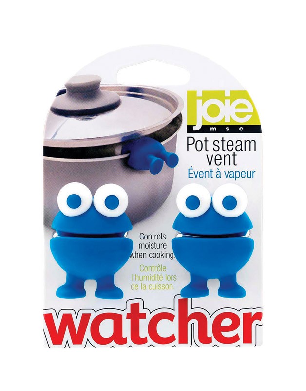 Joie 49033 Silicone Assorted Color Watcher Pot Stem Vent 6 L in.