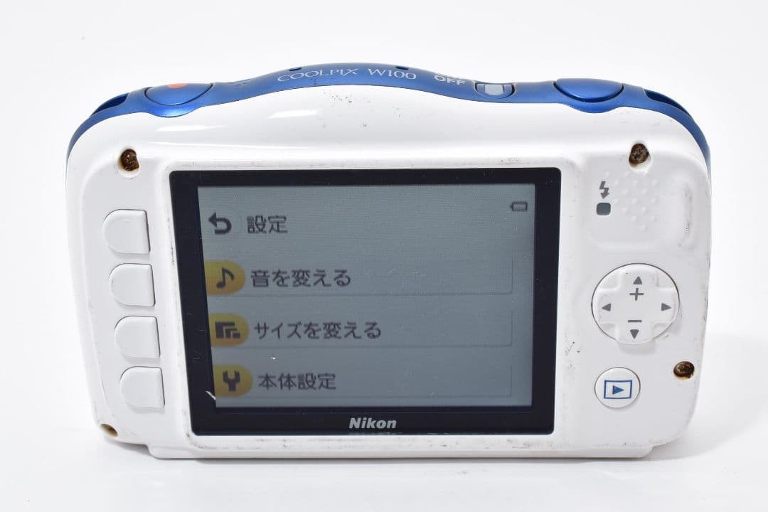 Nikon COOLPIX W100 Compact Digital Camera Tested Working Seller Japan