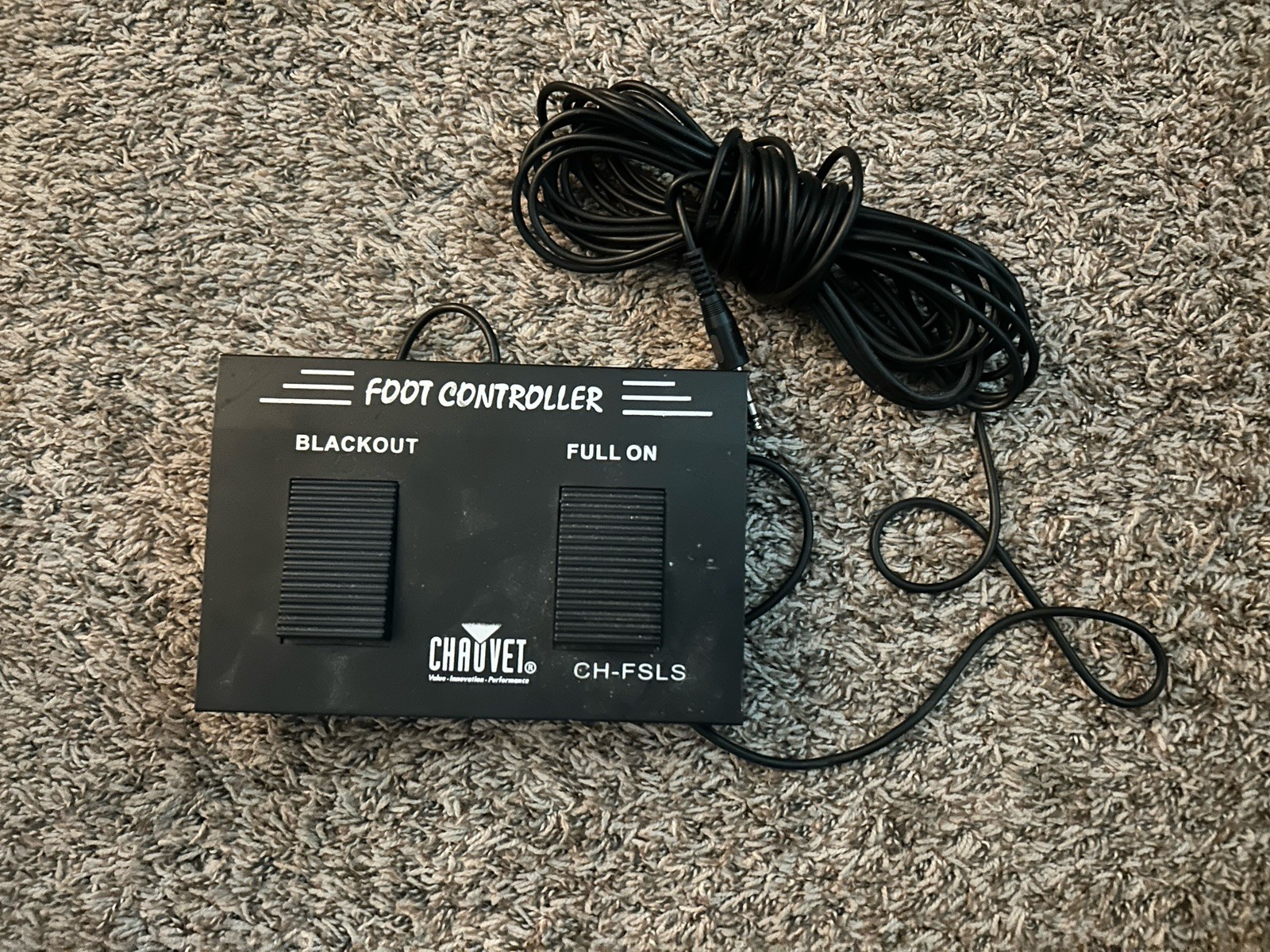 Chauvet Foot Controller Model CH-FSLS Foot Switch