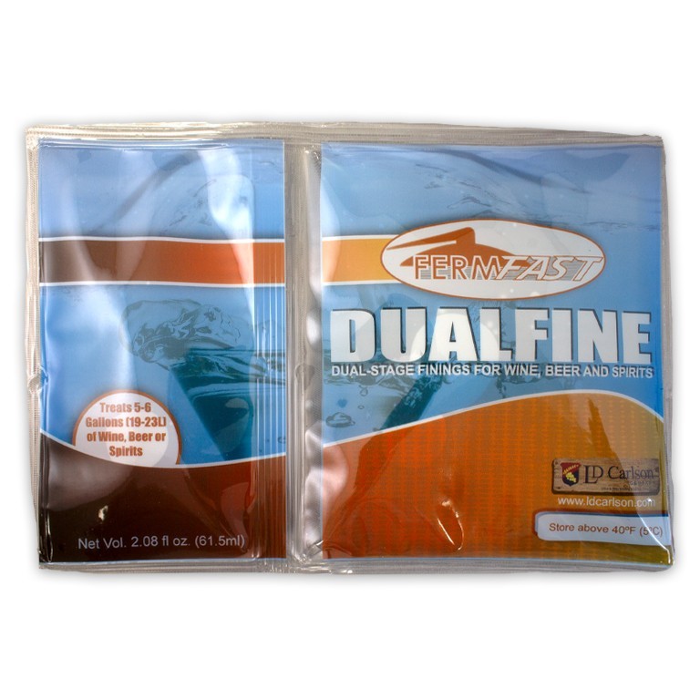 Fermfast Dualfine Dual-Stage Clearing Aid Finings Wine Beer Spirits Moonshine