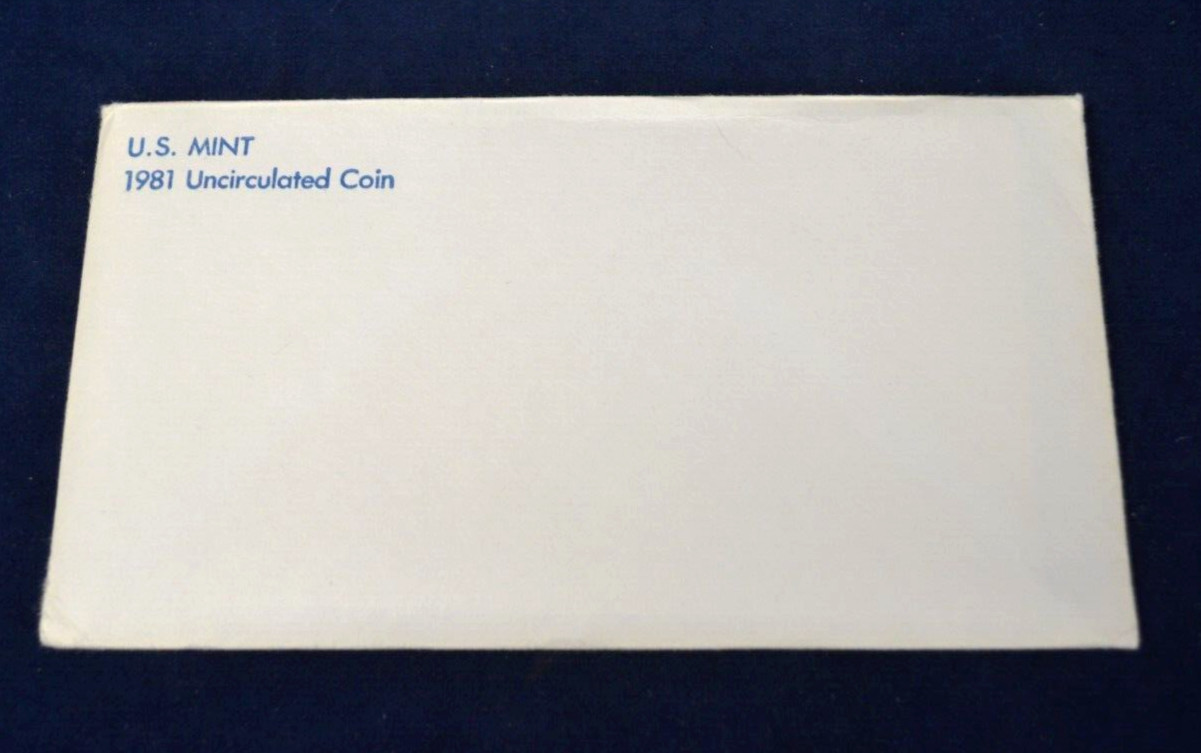 1981 US Mint Set OGP Free Shipping