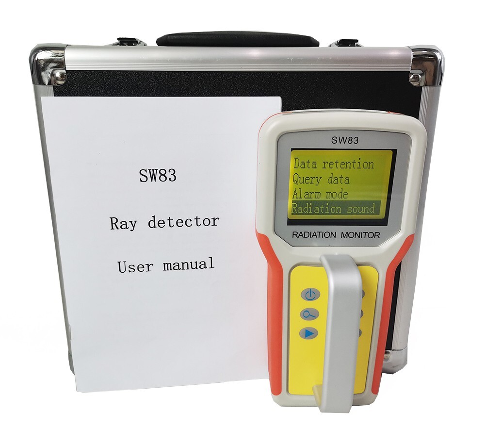 Nuclear Radiation Detector Beta Gamma Ray Detector Surface Contamination Tester