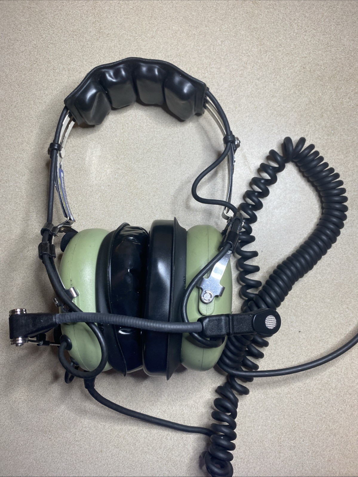 David Clark Headphones Dual Volume Control with Microphone H9930 40990G-01