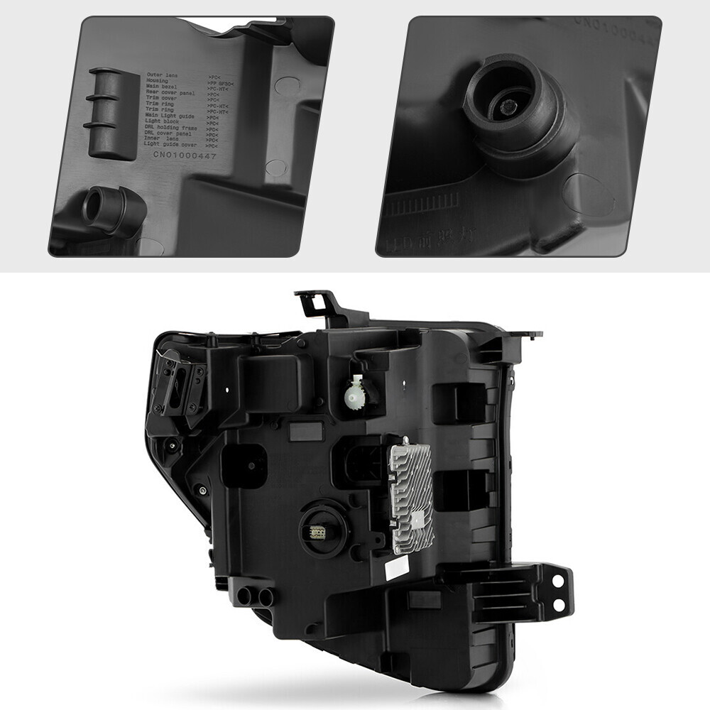 Fits For 2022-2024 GMC Sierra 1500 Elevation Pro SLE Full LED Headlight Driver