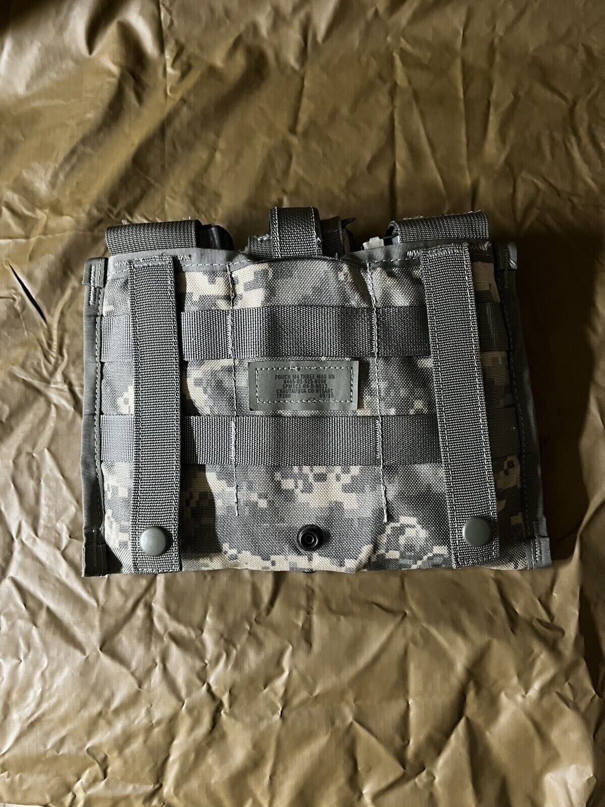 NEW TRIPLE THREE 3 MAG UTILITY AMMO POUCH ACU