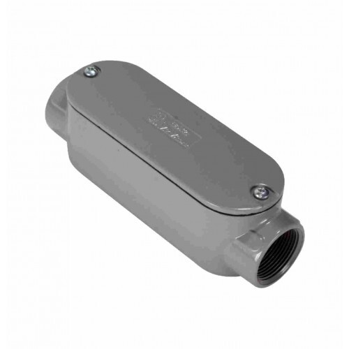 Orbit C-50A Gray Type C Threaded Conduit Body 0.5 Inch