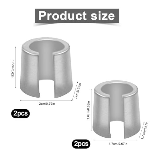 2 Pairs Battery Terminal Shim, Lead Battery Post Shims Negative Positive Posts