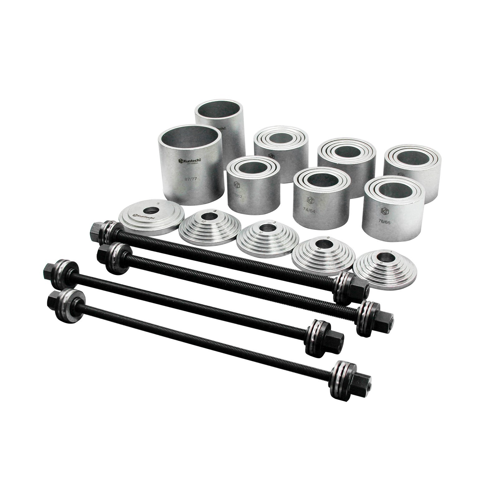 37PCS Universal Pull & Press Sleeve Kit Bush Bearing Removal Insertion Tool