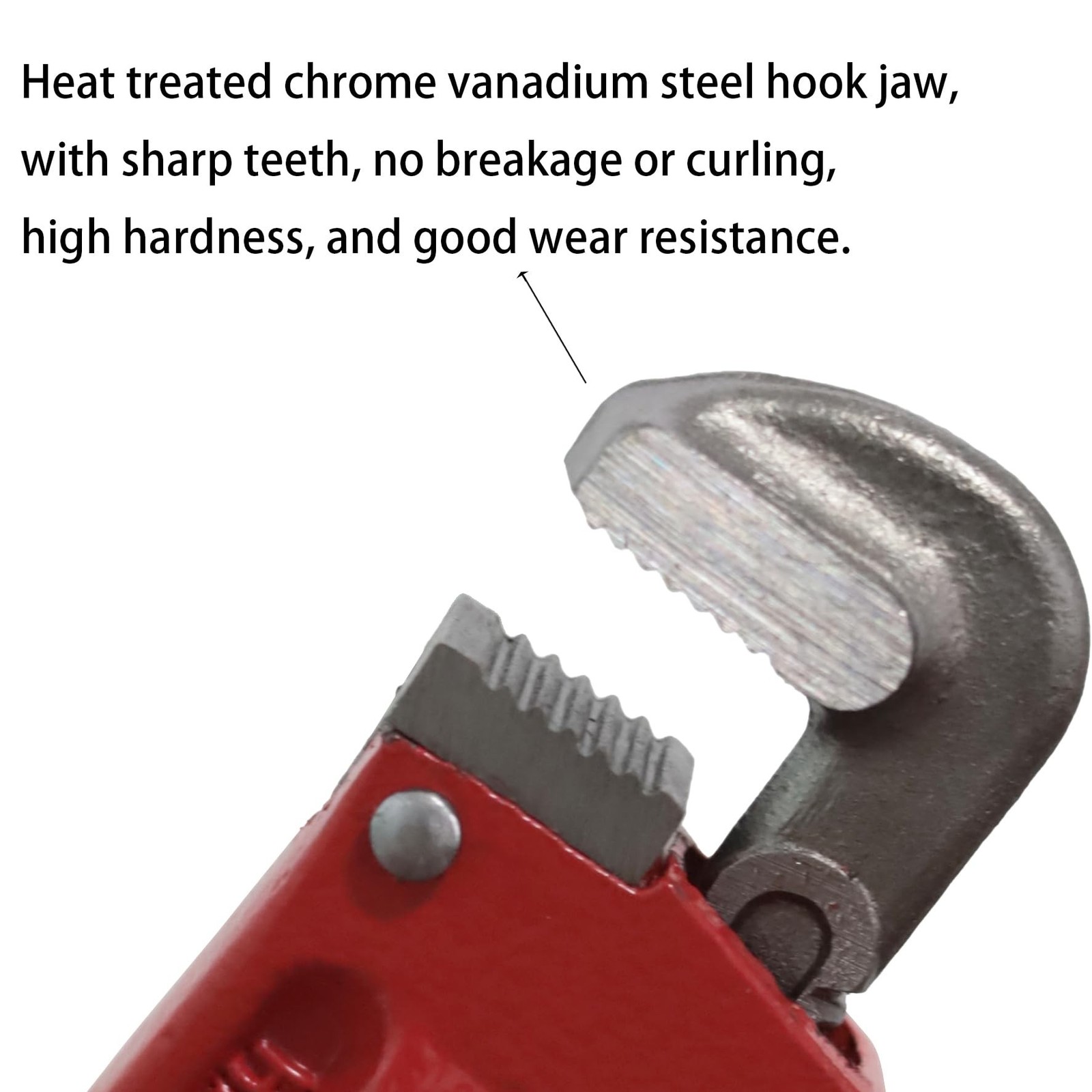 Small Pipe Wrench, 6 Inch Adjustable Plumbers Wrench Mini Plumbing Tools Stra...