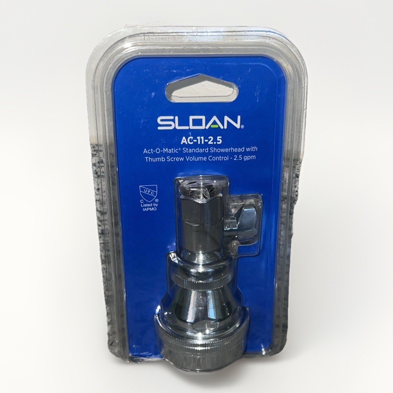 SLOAN AC-11-2.5 ACT-O-MATIC VOLUME CONTROL SHOWER HEAD  *NEW