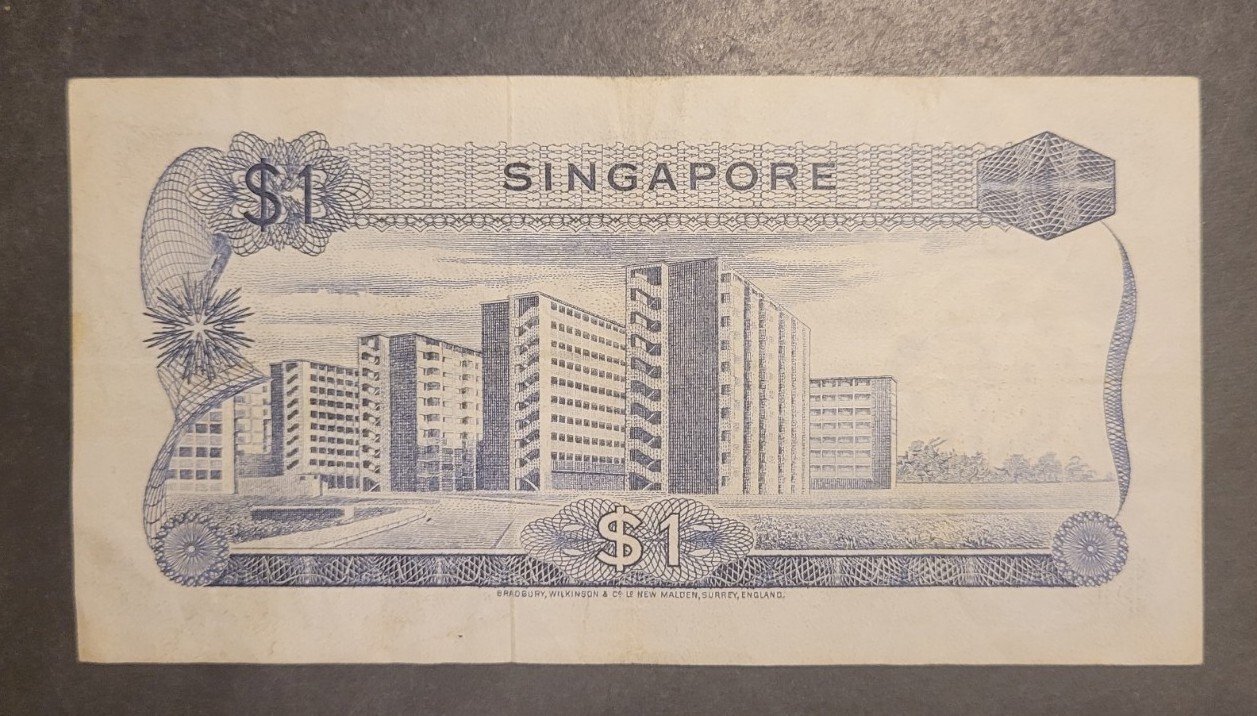 Singapore $1 1972 D90
