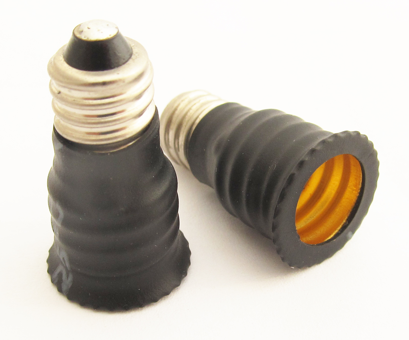 10pcs E10 Male to E12 Female Base LED Light Bulb Adapter Holder Socket Converter