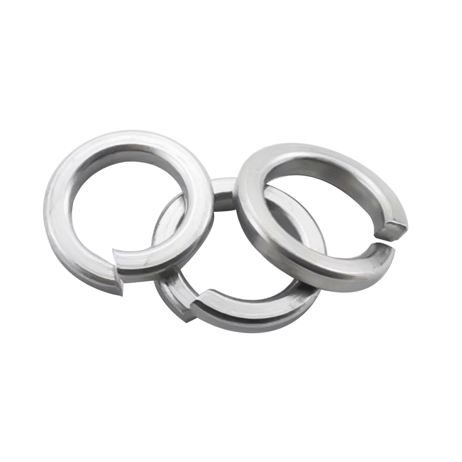 M4 Split Lock Washer,120PCS 304 Stainless Steel(18-8) Spring Lock Washers for...