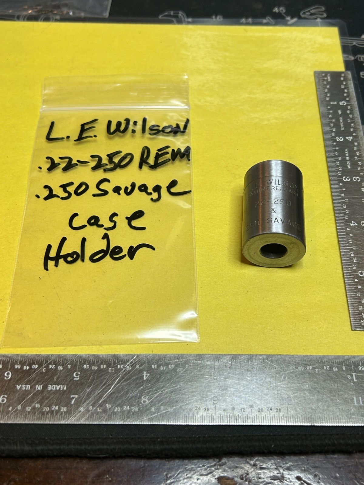 L.E. Wilson Case Holder for .22-250 REM, .250 Savage