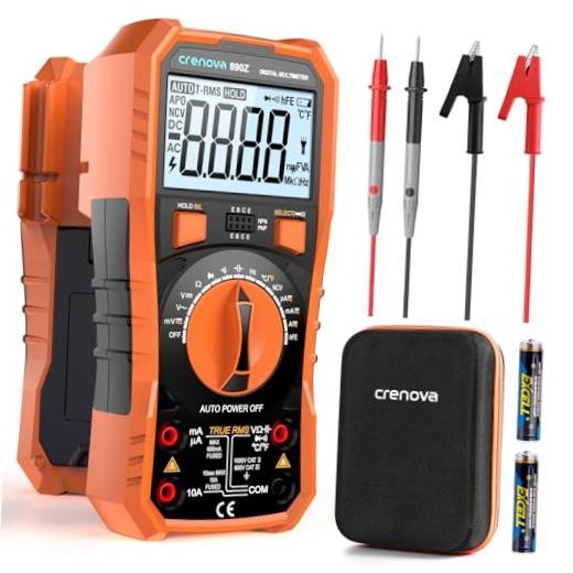 890Z Digital Multimeter 6000-Count TRMS 1000VDC/750VAC Auto-Ranging |