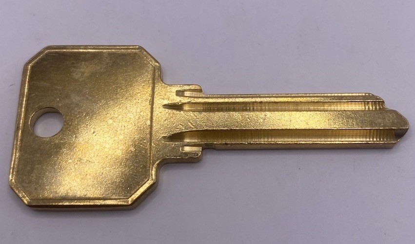 KB CSA DND Brass Key Blank Restricted Do Not Duplicate Key Blank New