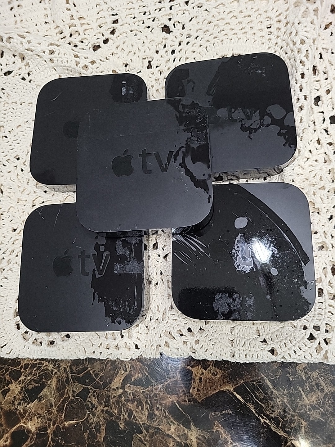 LOT OF 5 Apple TV 3rd 2nd Generation  A1427 & A1378 HD Media Streamers