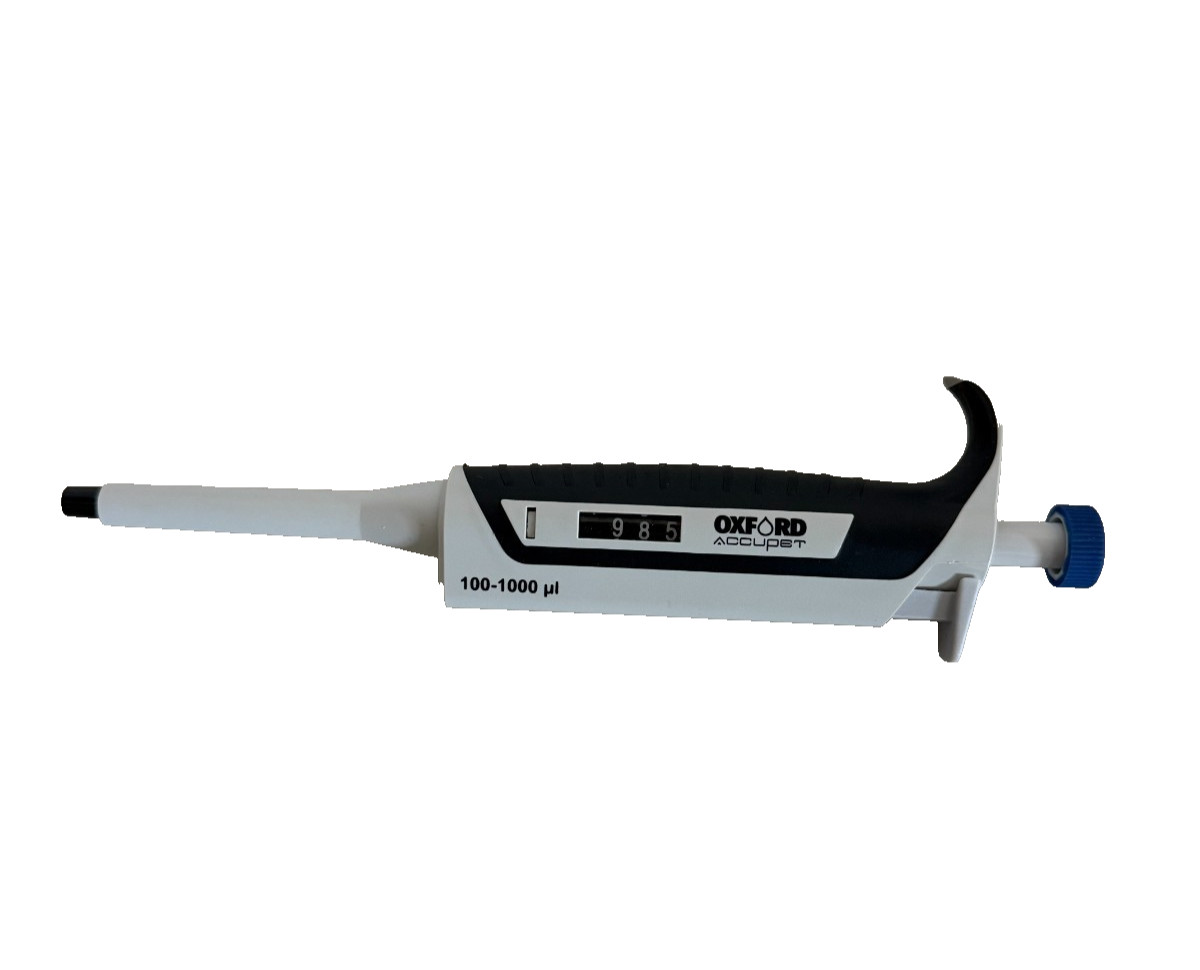 Oxford Accupet 100-1000ul - 30 Day Warranty