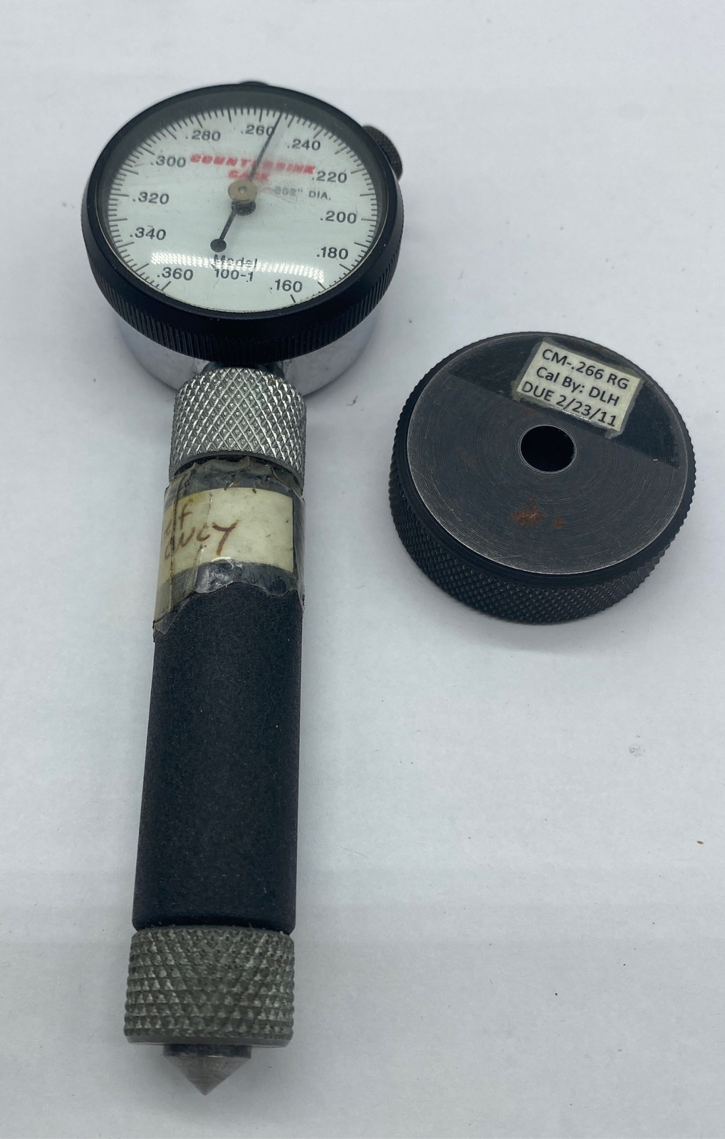 Barcor Inc. CM-266 RG Readout Dial Indicator. As Is