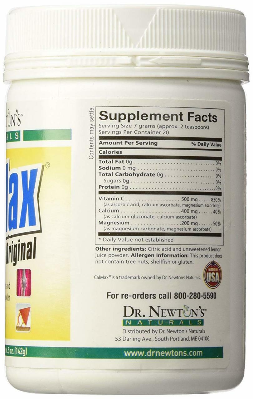 Dr. Newtons Calmax Original - Calcium Magnesium & Vitamin C Into One Formula