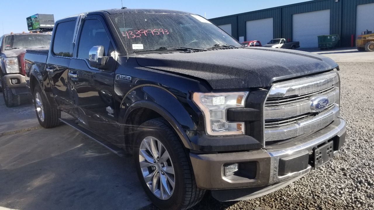 16 FORD F150 UPPER RADIATOR CORE SUPPORT TIE BAR
