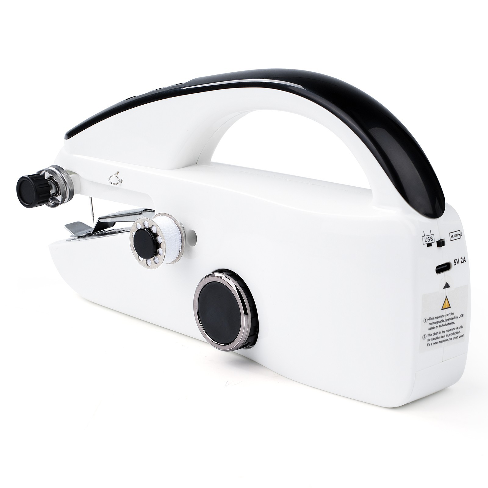Upgraded Handheld Sewing Machine Heavy Duty Portable Electric Stitch Tool Type-C