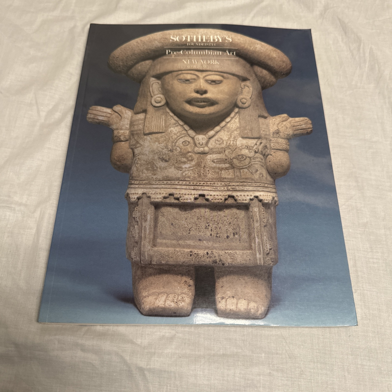 Sothebys Auction Catalog Pre-Colombian Art - New York - May 16, 1995