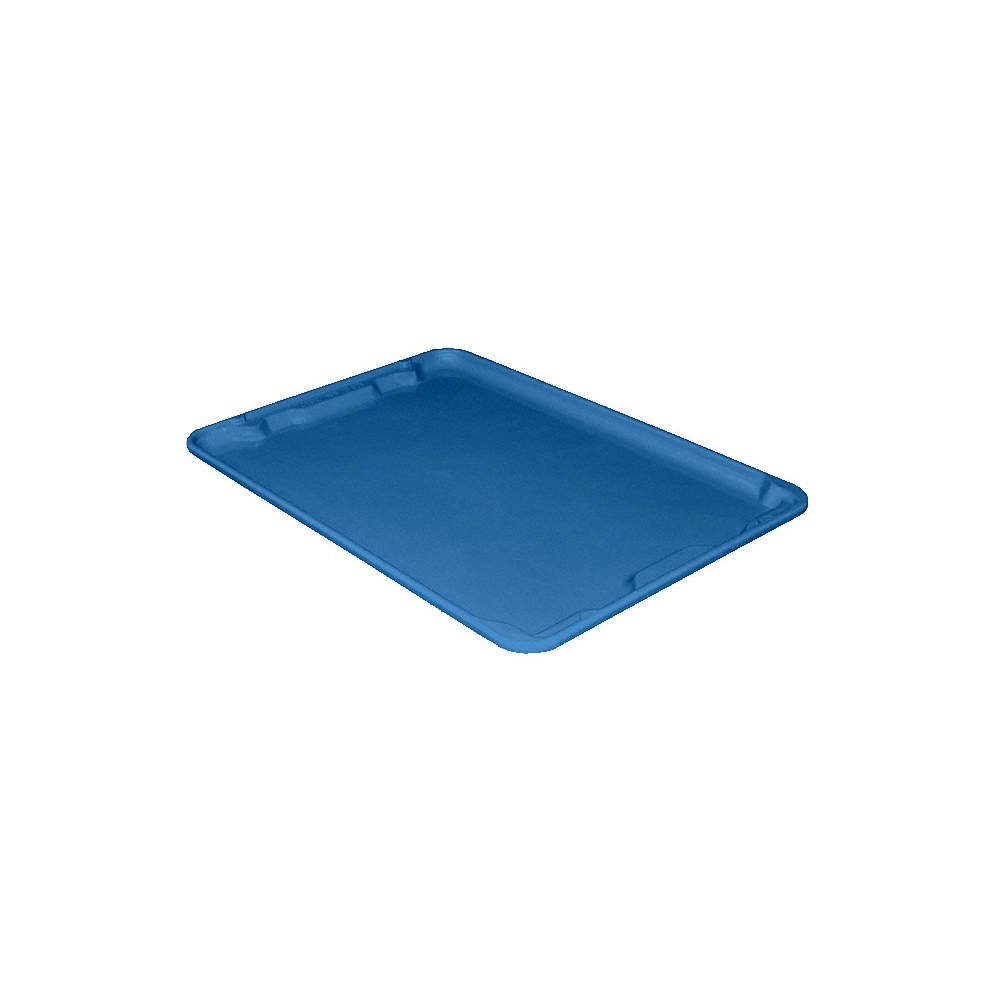 MOLDED FIBERGLASS 7806185268 Lid,Blue,FiberglassReinfComp,25 1/4 in 1NTL8