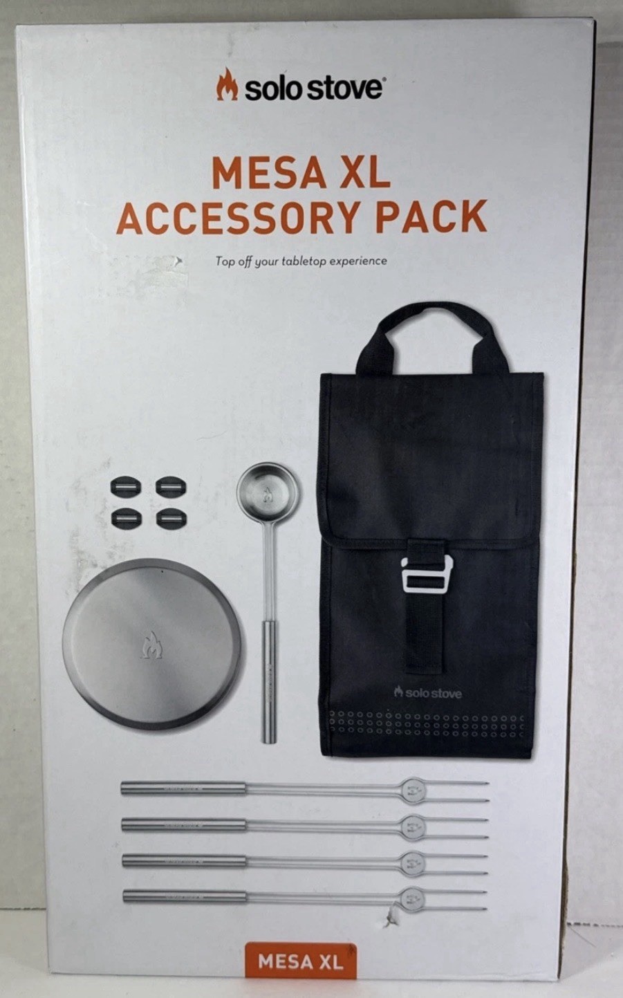 Solo Stove MESA XL Accessory Pack FIREPIT TOOL KIT Pellet Scoop Lid Sticks 10ct