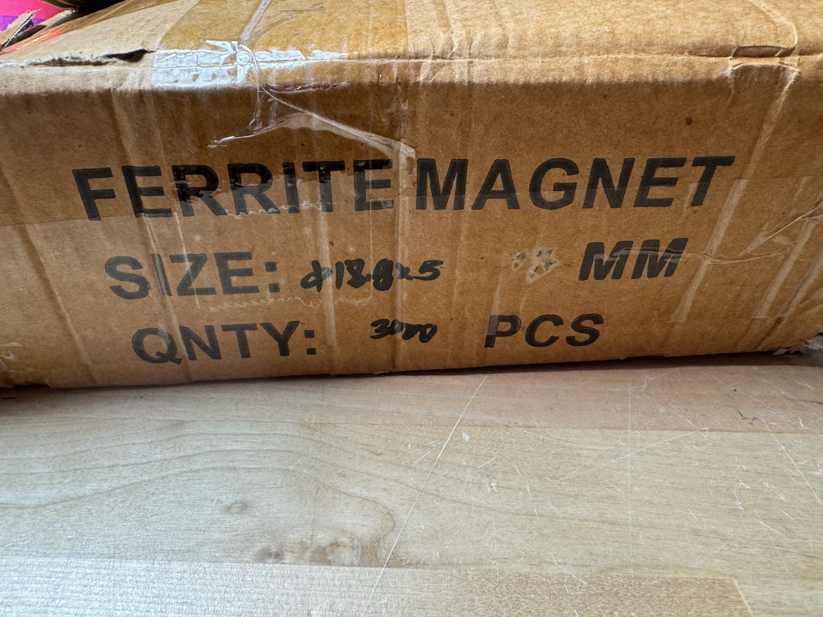41 lbs Round Disc Ferrite Magnets 18mm Diameter x 5mm Thick @ 2900 Magnets LOT