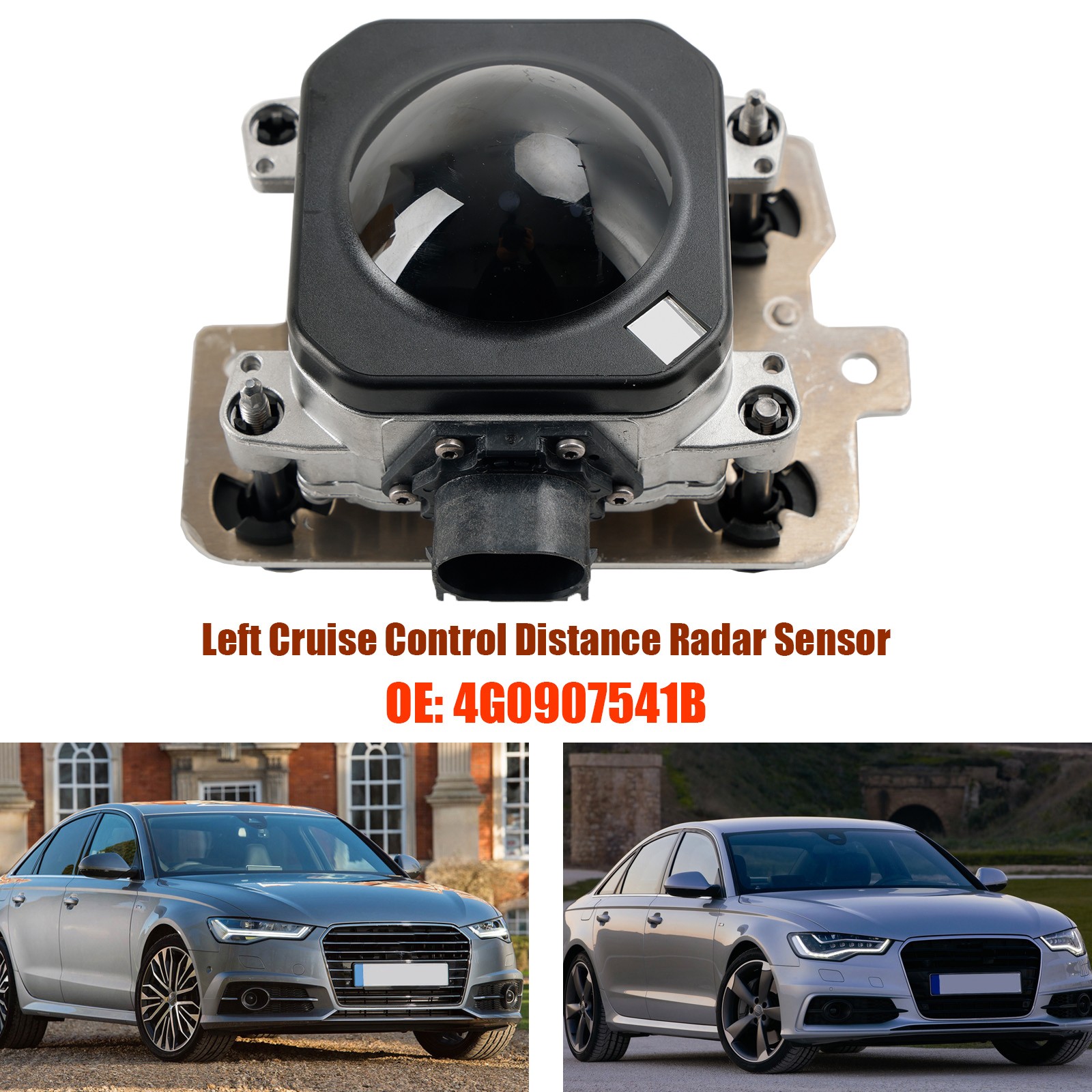 Left Cruise Control Distance Radar Sensor 4G0907541B For Audi A6 A7 2016-2018 US