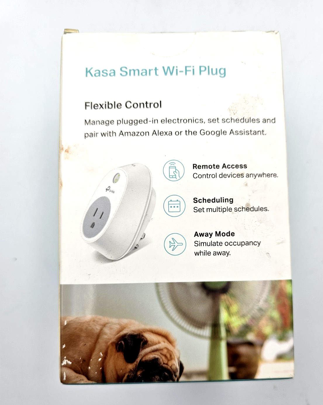 TP-Link Smart Wifi Plug Remote Access White Remote Device HS100 Sealed