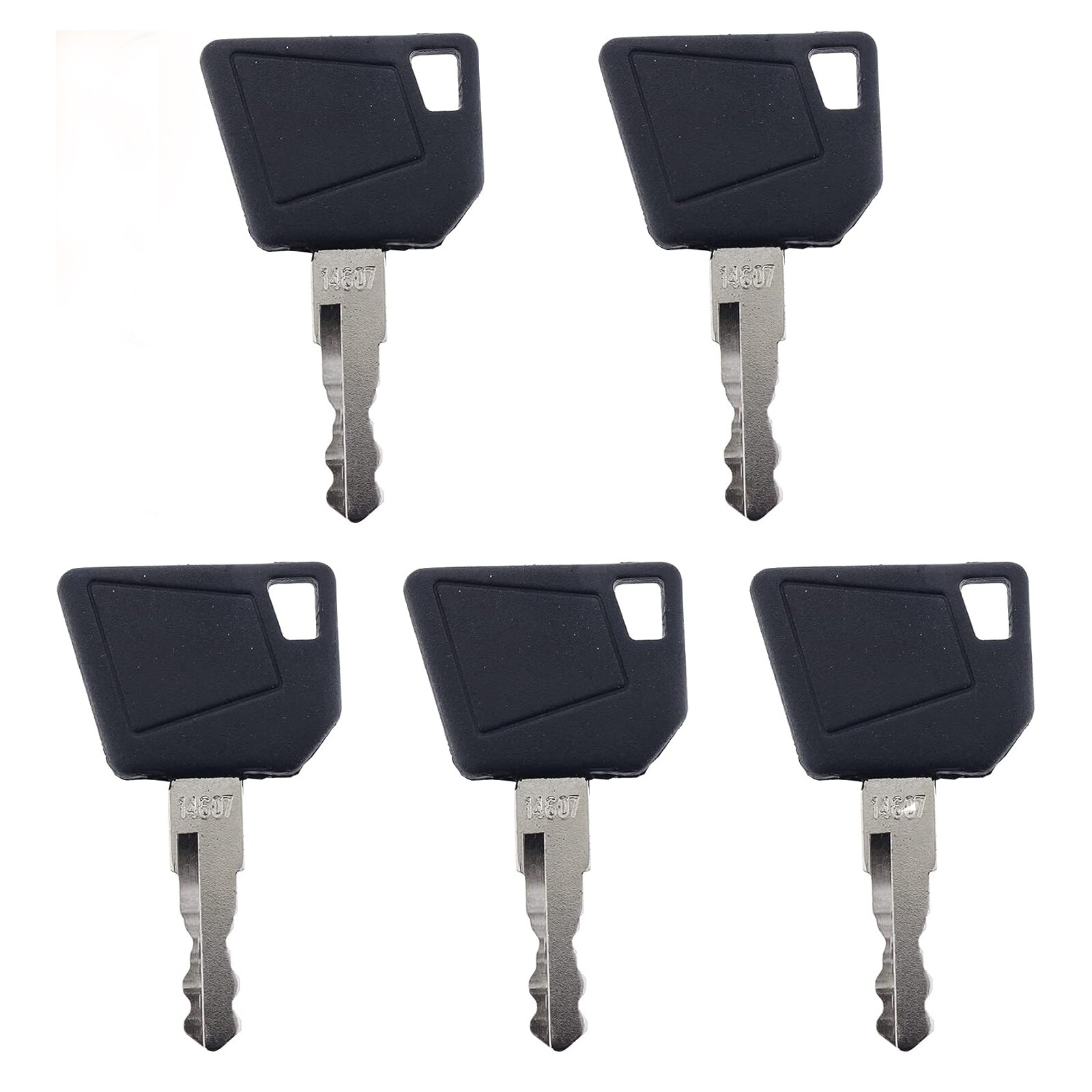 5X 14607 Ignition Key 701/45501 333/Y1374 331/26790 for JCB 3CX Heavy Equipment