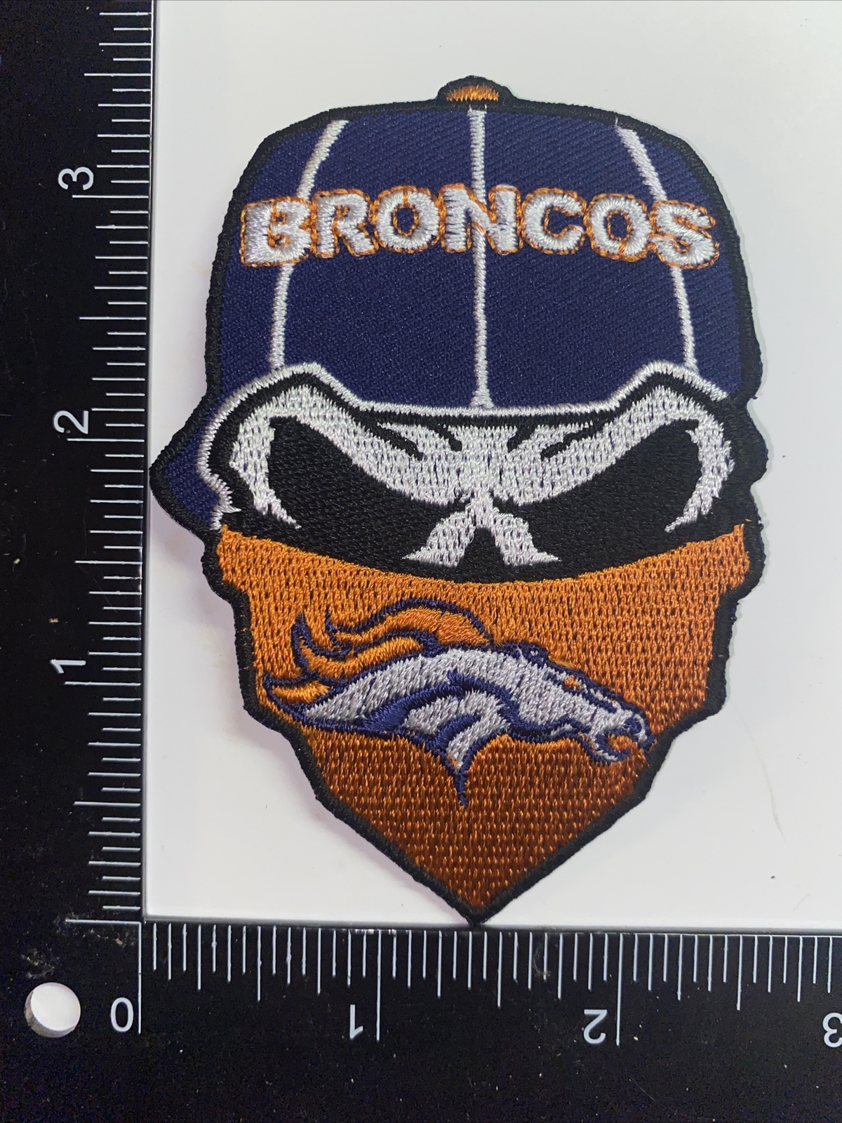 Denver Broncos iron on patch