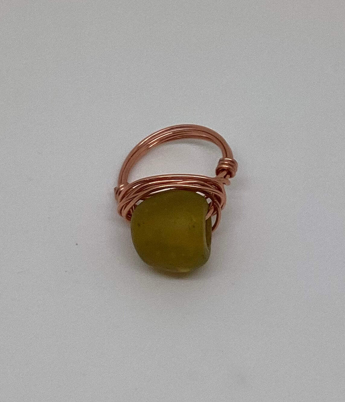 Copper wrapped rings