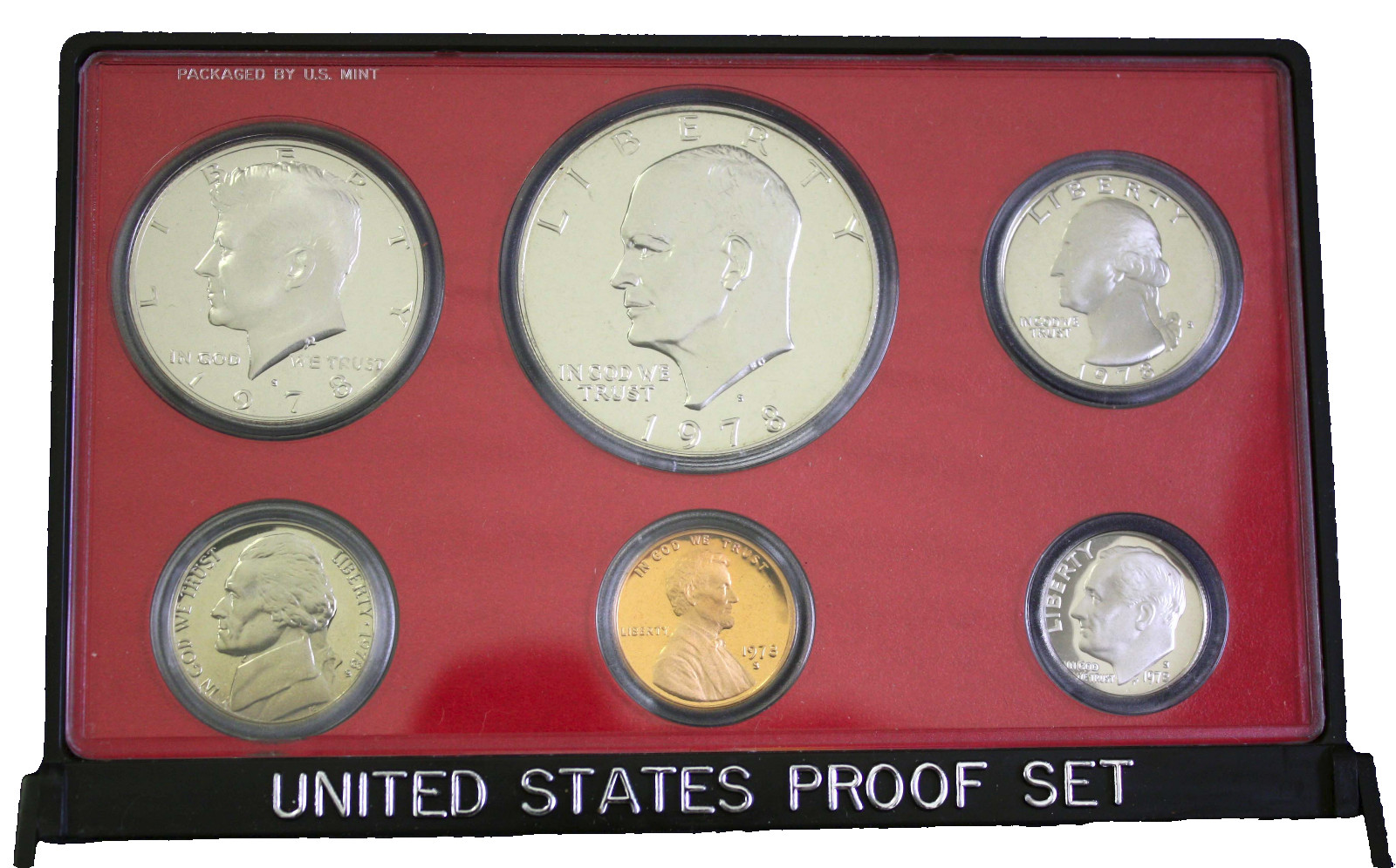 1978-S Proof Set U.S. Mint Original Government Packaging w/ Eisenhower Dollar