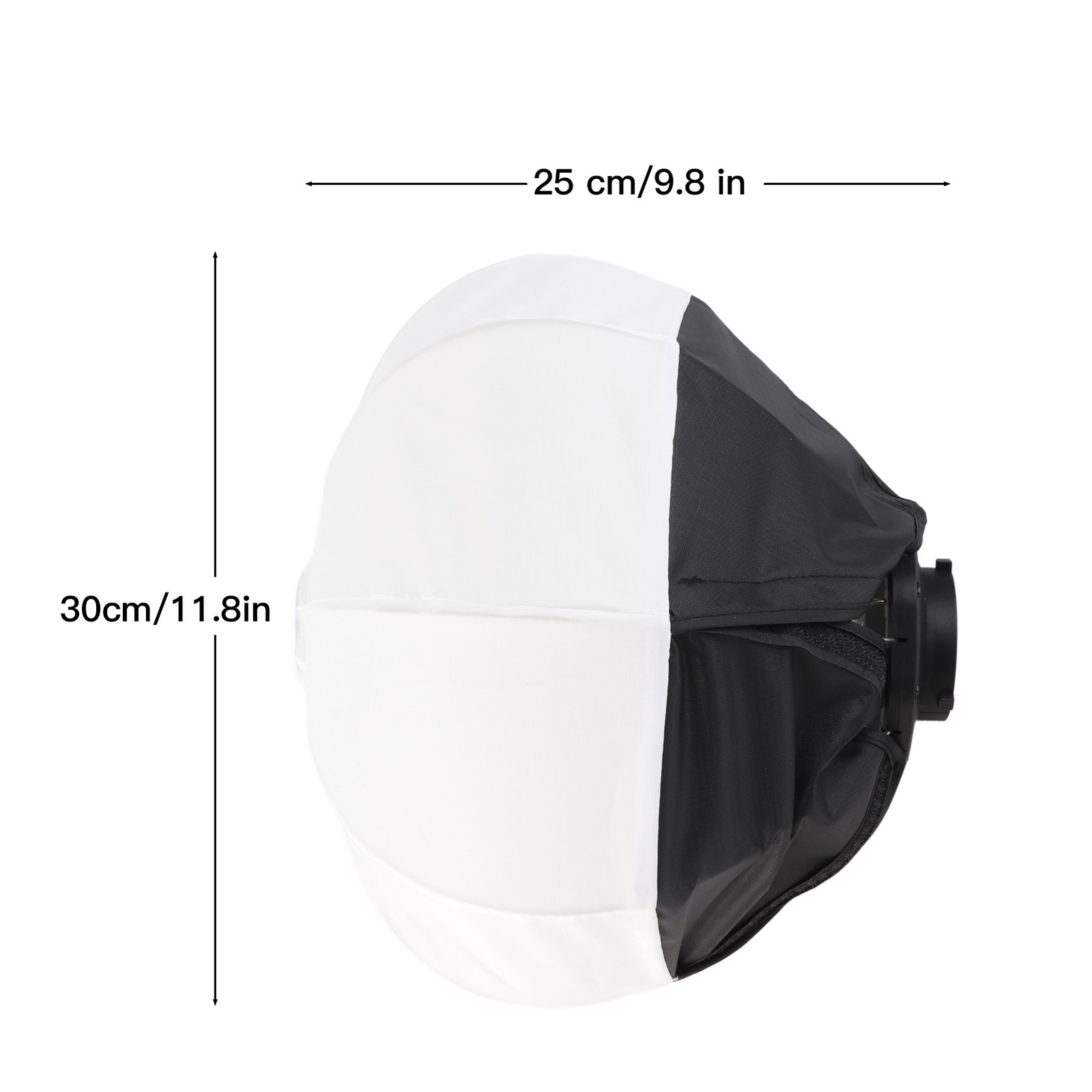 30 Cm/11.8 Inch Lantern Softbox Spherical Collapsible Soft Box Quick MIZY YFRJ