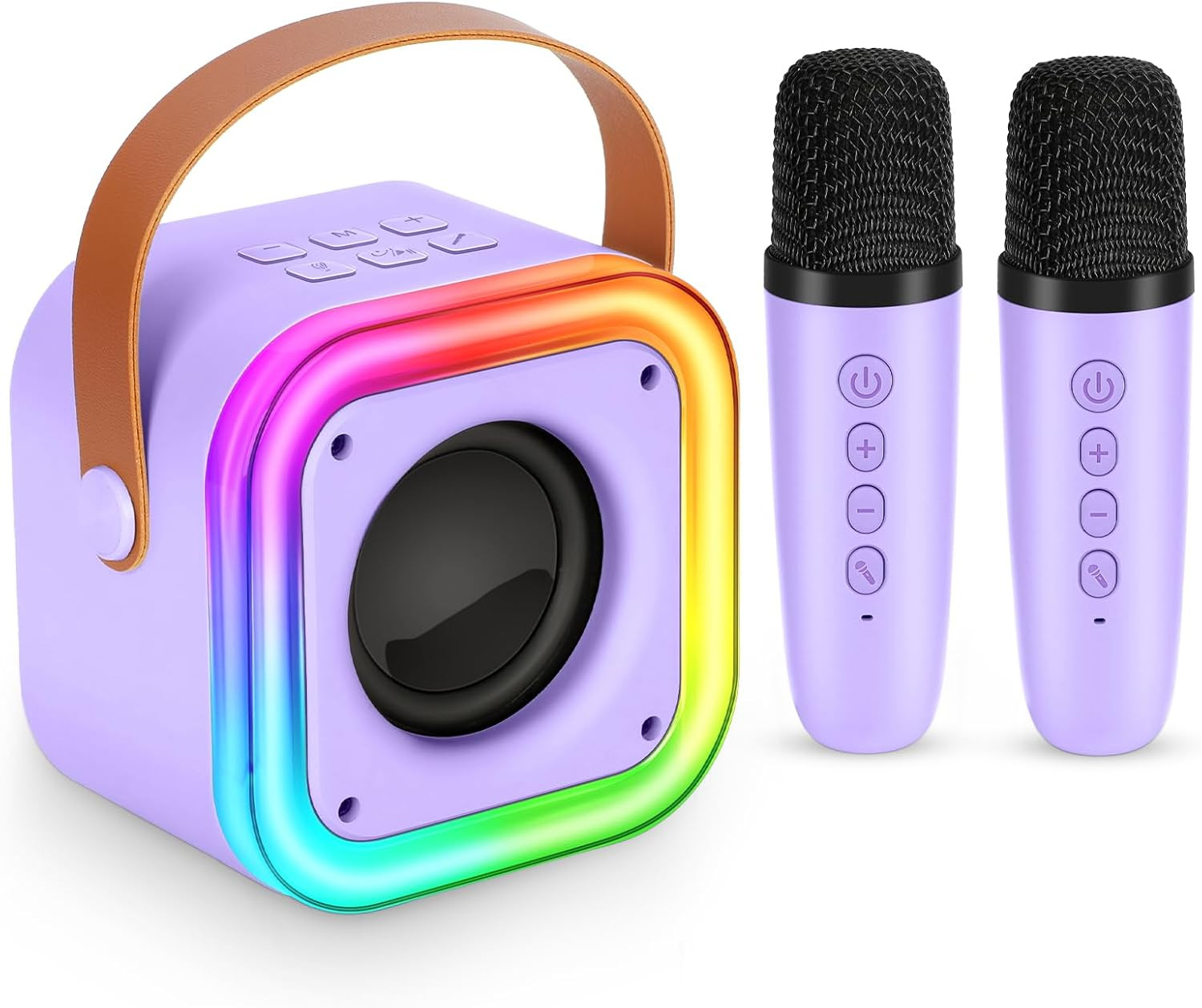 Mini Karaoke Machine for Kids, Girl Toys Gifts, Kids Karaoke Wireless Microph...