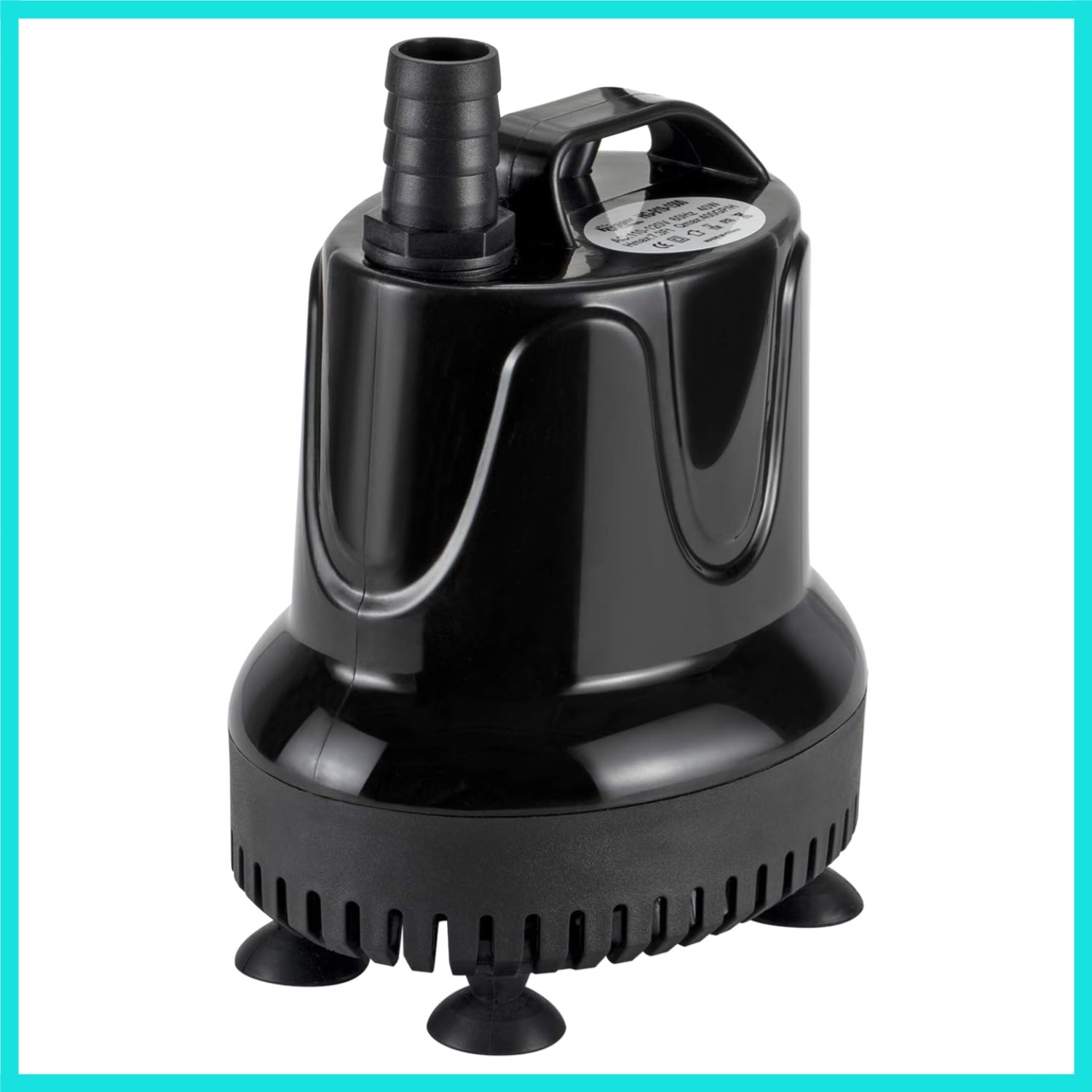 215 GPH Quick Water Change Aquarium Pump Submersible Fountain Water Pump Fish...