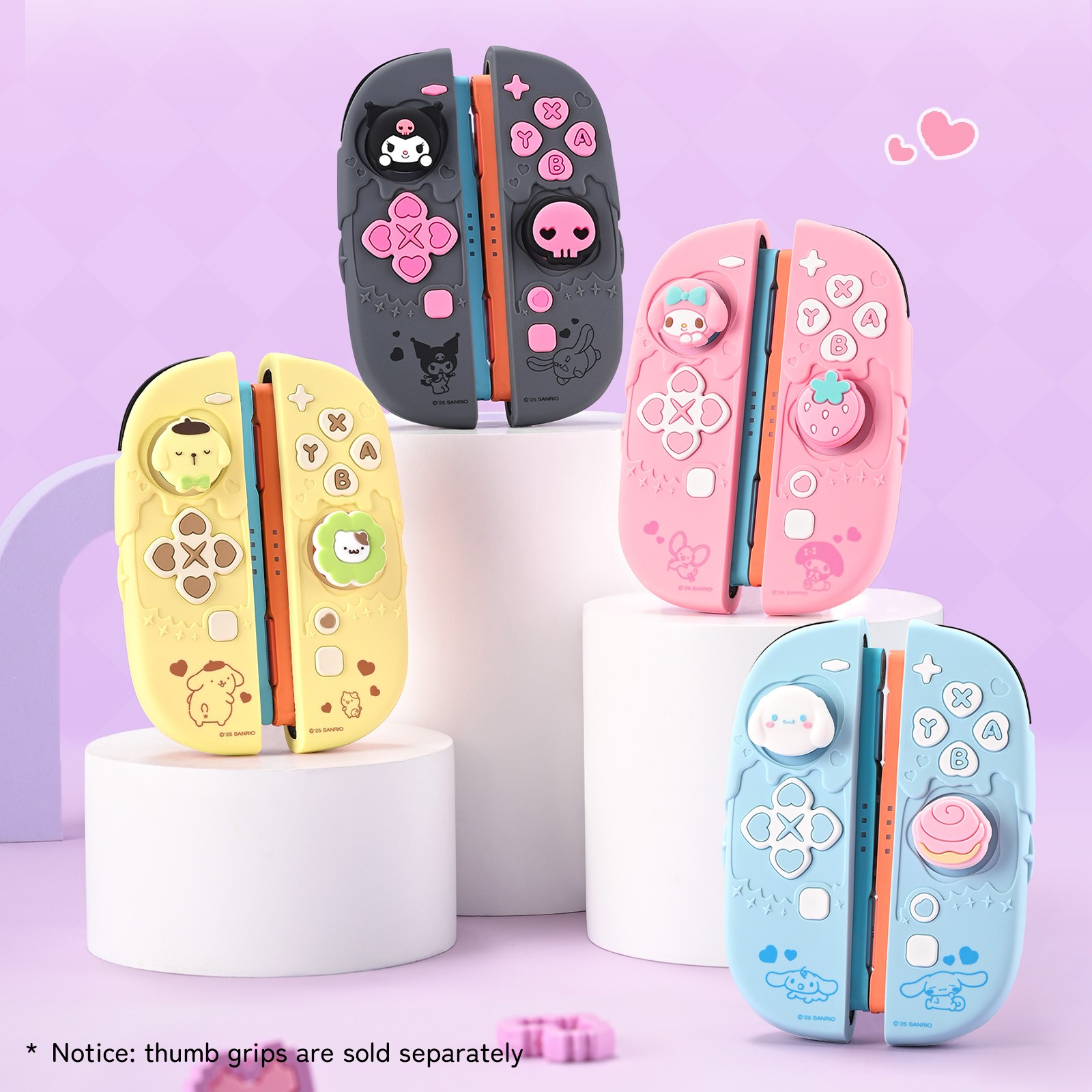 Soft Silicone Joy Con Cover for Nintendo Switch 2 2025 Cartoon Joycon Skin