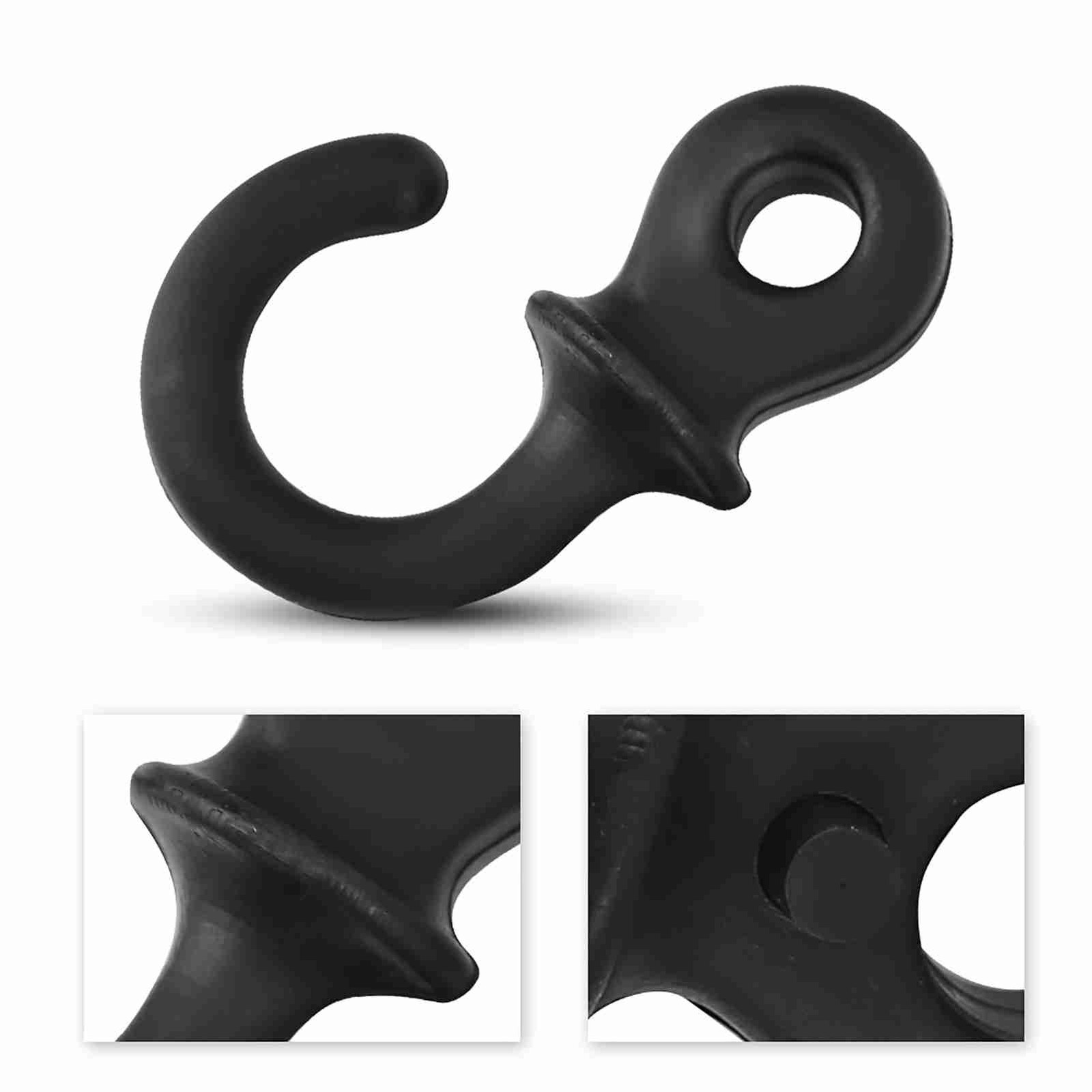 4Pcs Durable Rubber Compound Bow String Stabilizer Vibration Damper Shock