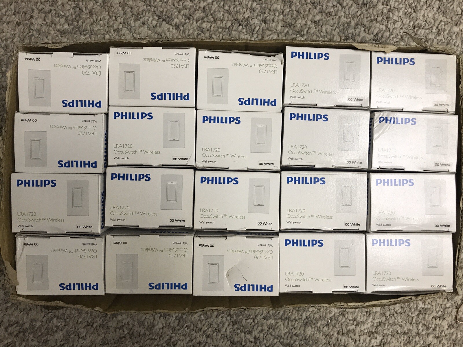 PHILIPS Advance LRA1720/00M Occuswitch Wireless Wall Switch