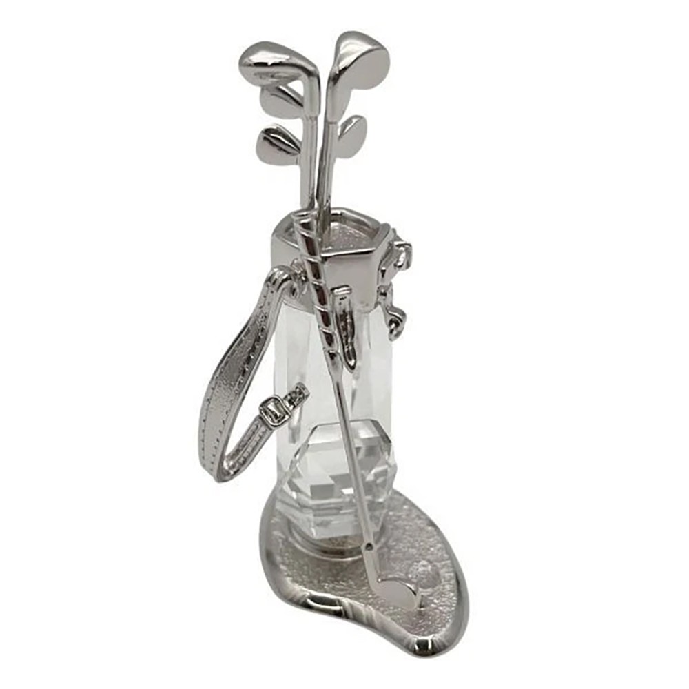 NEW Swarovski Austrian Silver Crystal Memories Golf w/ Box 663844