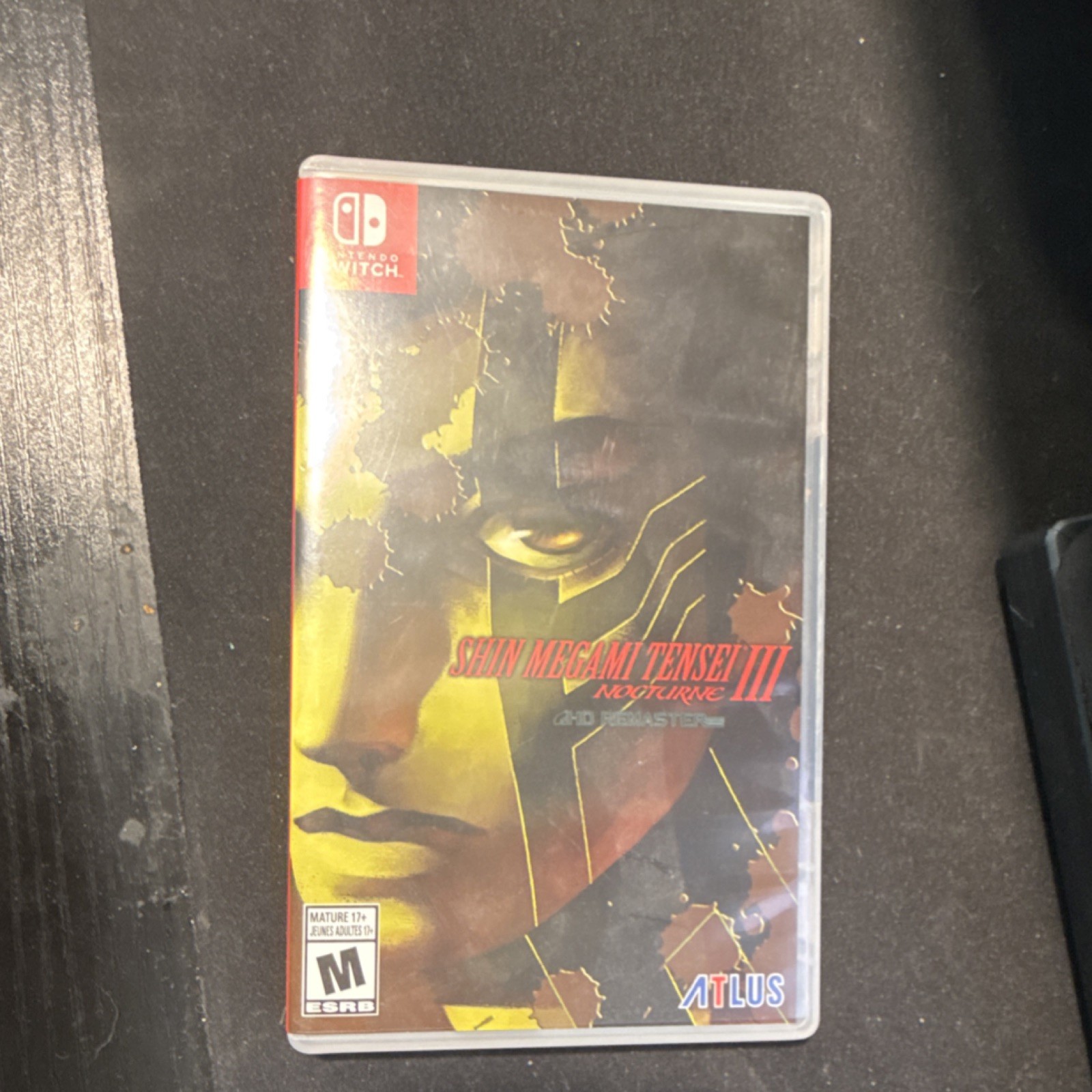 Nintendo Switch Shin Megami Tensei III Nocturne Original Game Case & Cover Art