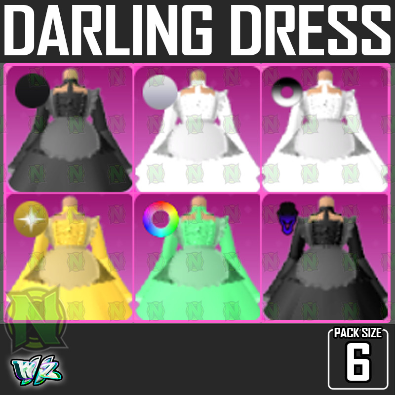 World Zero WZ - 6 PACK - DARLING DRESS