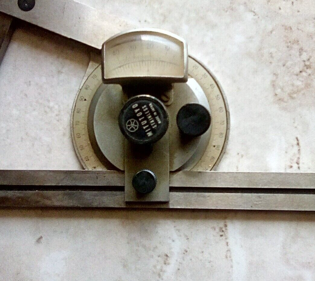 mitutoyo protractor