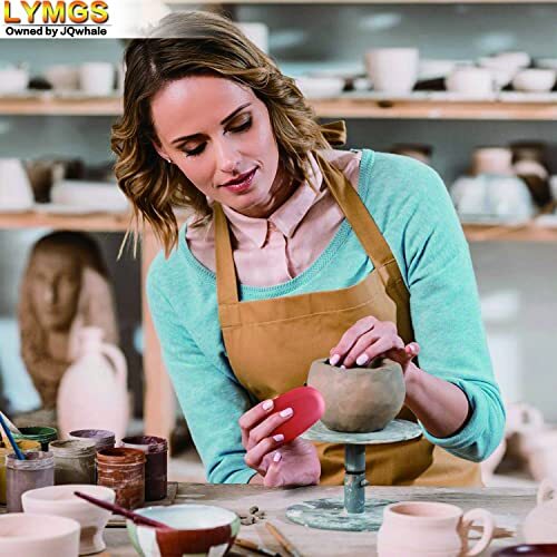 Soft Silicone Pottery Clay Sculpt Tools Set, Smooth Artists Ceramic Shaping
